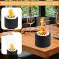 thumbnail image 5 of Gustave Tabletop Fire Pit Bowl Mini Portable Table Top Fireplace for Indoor Outdoor Home Patio Decor, 5 of 10
