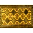 thumbnail image 1 of Ahgly Company Indoor Rectangle Persian Yellow Traditional Area Rugs, 6' x 9', 1 of 4
