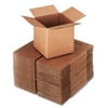 General Supply Brown Corrugated - Cubed Fixed-Depth Shipping Boxes, 6l x 6w x 6h, 25/Bundle -UFS666