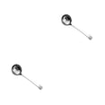 thumbnail image 1 of Yuarrent Cucharas de café y té de acero inoxidable con mango largo, cuchara para postre de arroz, utensilios de cocina, cubiertos, de Type3 NO3, 1 of 6