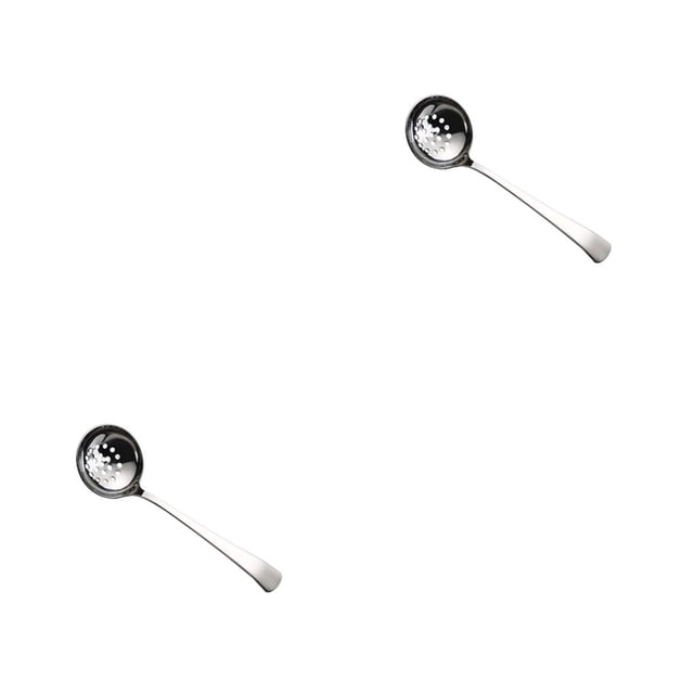 Yuarrent Cucharas de café y té de acero inoxidable con mango largo, cuchara para postre de arroz, utensilios de cocina, cubiertos, de Type3 NO3