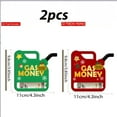 thumbnail image 3 of Gas Money Ornament Holds Cash, Funny Wooden Gas Can Ornament Money Holder, Small Can Fuel Gift Cards, Money Holder for Christmas Tree Decoration,Holiday Gag Gift Decoration 2Pack, 3 of 9