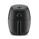 thumbnail image 1 of Elite Gourmet EAF0201X Freidora de aire caliente eléctrica compacta personal que ahorra espacio, cocina saludable sin aceite, temporizador y controles de temperatura, 1000 W, 2,1 cuartos, negro, 1 of 5