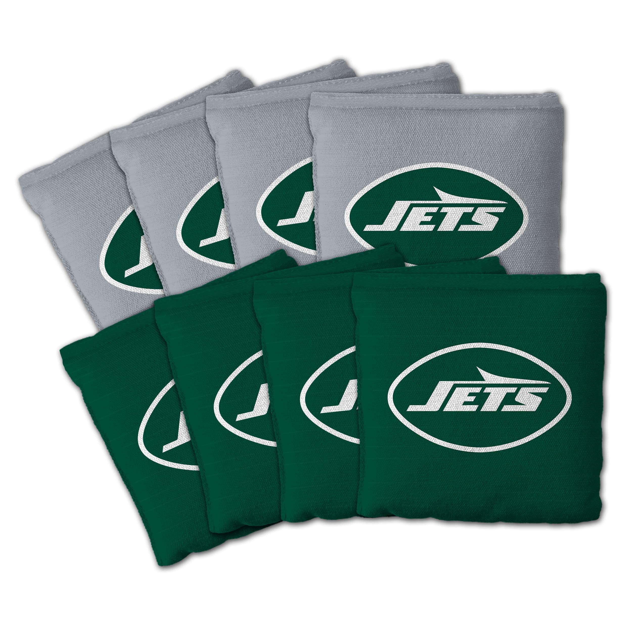 New York Jets 8pk Licensed Cornhole Bags
