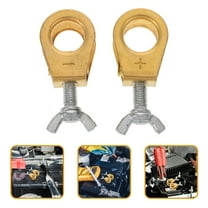 IDEANATEGRATE 1 Pair Top Post Copper Battery Terminals for Vehicle Owners and Mechanics