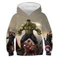 thumbnail image 3 of Sudadera con capucha para hombre con estampado 3D de Marvel Avengers, para deportes al aire libre, ciclismo, acampada, informal, estilo hip hop callejero, 3 of 5