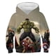 thumbnail image 3 of Sudadera con capucha para hombre con estampado 3D de Marvel Avengers, para deportes al aire libre, ciclismo, acampada, informal, estilo hip hop callejero, 3 of 5
