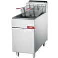 thumbnail image 4 of 70 lb Heavy-Duty Natural Gas Deep Fryer, High-Capacity Commercial Restaurant Fryer with 150,000 BTU,NSF, 4 of 15