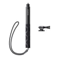 thumbnail image 1 of ATUMTEK Palo Selfie Invisible de 114 cm, palo monopié extendido de 1/4", diseño sólido y compacto para Insta360, para GoPro, DJI, cámara de acción (soporte con hebilla para GoPro y correa para muñeca, 1 of 5