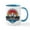 White/Blue Inside, variant on CafePress - Solitude Big Cottonwood Canyon Utah Mugs - 11 oz Ceramic Mug - Novelty Coffee Tea Cup
