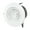 75mm, variant on Round Adjustable Wall Vent Cover Interior Ventilation Grille ABS Air Duct with Rotating Button Control System for Bathroom Office Ceiling Mount 75-200mm White