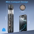 thumbnail image 2 of Askmuse Cordless Car Handheld Vacuum Cleaner, 20000Pa Portable Mini Vacuum, 7500mAh Rechargeable Battery, 4-Speed Suction, HEPA & Metal Filter, Long Nozzle, Brush Nozzle and Blow Nozzle, Black, 2 of 7