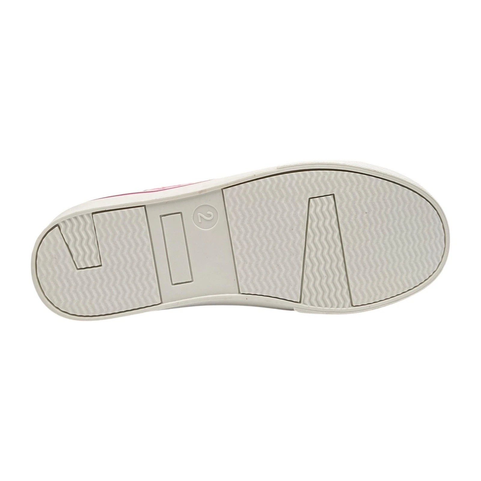 Hello Kitty Youth Girls High Top Slip-on Sneaker Size 2Y Pink-White Lightweight