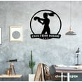 thumbnail image 2 of Craftnamesign Custom Girl Boxing Metal Wall Art LED Light, Personalized Woman Boxer Name Sign, 2 of 5