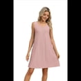 thumbnail image 3 of Vestido de Verano para Mujer, Color Rosa, Talla L, 3 of 10