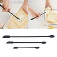 thumbnail image 4 of Silicone Spatula Double Head Fruit Mixi Butter Scraper Jam Double Ended Spoon Jam Cream Cake Knife 3Pcs Set Makeup Spatula Cooking, 4 of 8