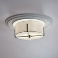 thumbnail image 4 of 52593CLP Kichler Lighting Malen - 2 Light Flush Mount-7.75 Inches Tall and 15.5 Inches Wide-Classic Pewter Finish, 4 of 7
