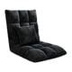 thumbnail image 1 of Sofá de piso,Sofá Cama Plegable Individual Cómodo Acolchado Adultos,Silla de piso para juegos Dormitorio con respaldo portátil,Sofá cama perezoso,sillón reclinable y plegable,Sofá Negro, 1 of 9