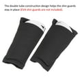 thumbnail image 5 of Uxcell Size L Soccer Shin Guard Socks, Breathable Sleeves for Running, Black 1 Pair, 5 of 5