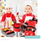 thumbnail image 3 of Accesorios de Cocina Utensilios para Niños Ollas y sartenes Juguete Simulación YEI YI-SJTBC51, 3 of 7