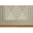 thumbnail image 5 of Casavani - 2'x3' Handwoven Cotton Block Printed Rugs Geometric Brown Area Rugs for Entrance, 5 of 7