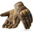 thumbnail image 1 of Guantes De Cuero Aptos Para Pantalla Moto Motociclista, 1 of 7