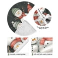 thumbnail image 4 of Yayeee Christmas Tree Skirt 35 inches for Xmas Tree Holiday Party Decoration, Snowman Family, 4 of 6