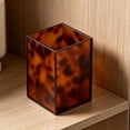 thumbnail image 6 of Apeya Tortoise Shell Bathroom Organizer Tortoiseshell Makeup Brush Holder Decorative Bathroom Accessories Countertop Storage Box for Vanity Bedside Entryway, 6 of 7
