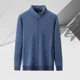 thumbnail image 2 of Chaqueta polar de hombre 2024 Otoño e Invierno Más terciopelo engrosado Cuello alto Cremallera Cárdigan Superior Ropa Abrigo Nuevo, 2 of 3