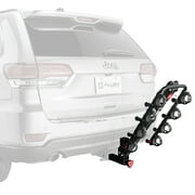 Allen Sports Locking 4-Bicycle Hitch Rack, Fits 2 Receiver Hitch, 140 lbs. Capacity, Black