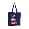 thumbnail image 2 of Awkward Styles American Flag Cat Canvas Tote Bag Cat Book Bag Patriotic Gifts for Cat Lovers USA Cat Shopping Bag American Flag Reusable Shopper Bag USA Gifts Cute Kittens Bag 4th of July Tote Bag, 2 of 5