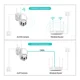 thumbnail image 4 of Cámara De Seguridad De 1080p 2mp Wifi Para Exteriores Color Blanco, 4 of 8