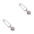 thumbnail image 4 of Wosthever Stainless Steel Tea Infuser Fine Mesh Bag Drink Cafe Home Steeper Filter Cup Maker Leaf Loose Holder Strainer Herbal Type2 NO2, 4 of 6