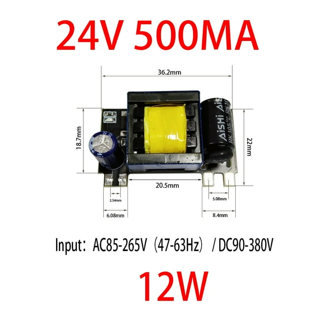 module d'Alimentation à Commutation Basse Ondulation AC-DC 3.7V / 4.2V 2000mA /5V 1700mA 9V 800mA 8.5W