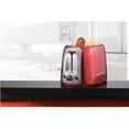 thumbnail image 4 of Brentwood Appliances Cool Touch 2-Slice Extra Wide Slot Toaster - Red, 4 of 7