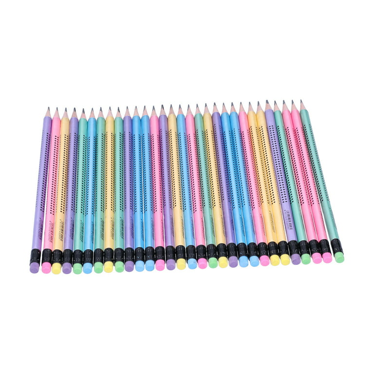 HB Pencil Kit, Erasable Writing Pen 7.3in Length Pre-Sharpened With Eraser  For Students Children School 