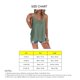 thumbnail image 4 of Top sin mangas para mujer, cuello redondo, dobladillo Irregular, ajuste holgado, tirantes dobles, camiseta sin mangas para mujer para compras diarias, 4 of 5