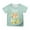 Glisme-Mint Green2035, variant on Girls Tops Size 4-5 Years Easter Graphic Tee Short Sleeve Cartoon Printed Casual T Shirt Sweet White Tee