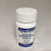 Concord Laboratories Sodium Bicarbonate 650 mg Antiacid Tablets, 100 Ct