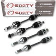 thumbnail image 2 of 4 pc Sixity XT Front Rear Left Right Axle compatible with Yamaha Grizzly 450 2007 - YFM450FGW 4X4, 2 of 3