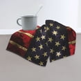 thumbnail image 4 of Us Flag Hand Towel For Bathroom Kitchen Absorbent Soft Home Face Bath Towels 27.5 X 15.7 Inches, 4 of 7