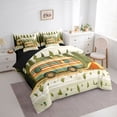 thumbnail image 2 of Manfei Kawaii Camper Queen Bedding 7pcs,Cartoon Adventure RV Accessories Bedding Comforter Set Queen,Cream Olive, 2 of 6