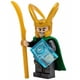 thumbnail image 1 of LEGO Superheroes: Loki Minifigure with Staff and Tessaract, 1 of 3