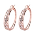thumbnail image 2 of Xihbxyly Pendientes Delicados, Diseño de Aro con Brillantes Diamantes de Imitación, Joyería de Moda para El Día a Día, Perfectos para Fiestas, Bodas y Aniversarios, Un Regalo Considerado para Ella, E, 2 of 2