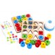 thumbnail image 4 of Rompecabezas 3D con forma geométrica para niños, juguete educativo Montessori de aprendizaje, juego de batalla interactivo, 4 of 6