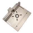 thumbnail image 1 of Aluminum Router Table Insert Plate W/Miter Gauge For Woodworking Benches Table Saw Multifunctional Trimmer Engraving Machine ,Woodworking Protractor, 1 of 7