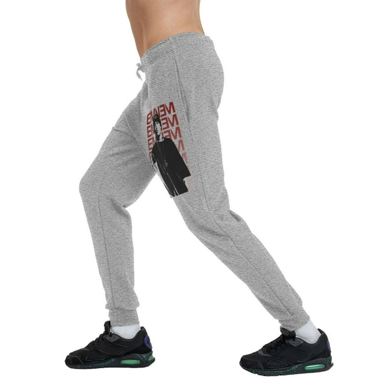 Eminem Men s Fitness Jogging Pants Lightweight Tapered Training Sweatpants Cotton Moisture Wicking Running Pants Walmart