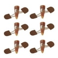 thumbnail image 4 of AMLESO 6 Pairs of Vintage Resin PU Leather Toggle Buttons with Rope, Duffle Horn Toggle, 4 of 7