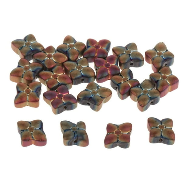 20 piezas de cristal checas BLESIY colgantes de mariposas colgantes de abalorios para manualidades Halzgos Fabricación de joyas con cuentas de mariposa