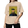 thumbnail image 2 of Van Gogh's The Postman Portrait Women's T-shirt, 2 of 3